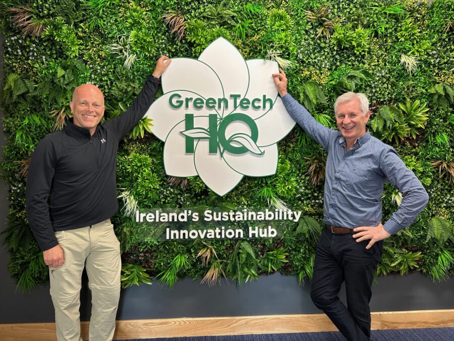 Barry Walsh of Power of 7 and Ed Murphy CEO and Founder of GreenTechHQ